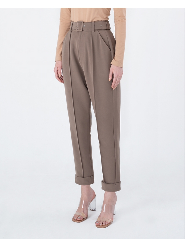 PINTUCK TROUSERS