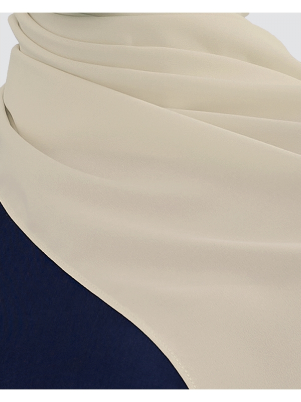 MAYA MATTE SATIN SHAWL - SAND