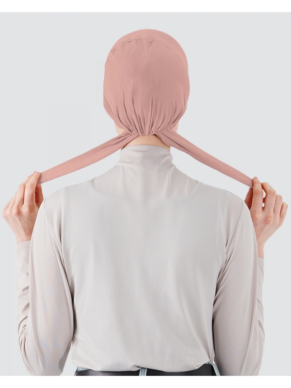 INNER TIE-BACK BASIC - DUSTY PINK SALMON