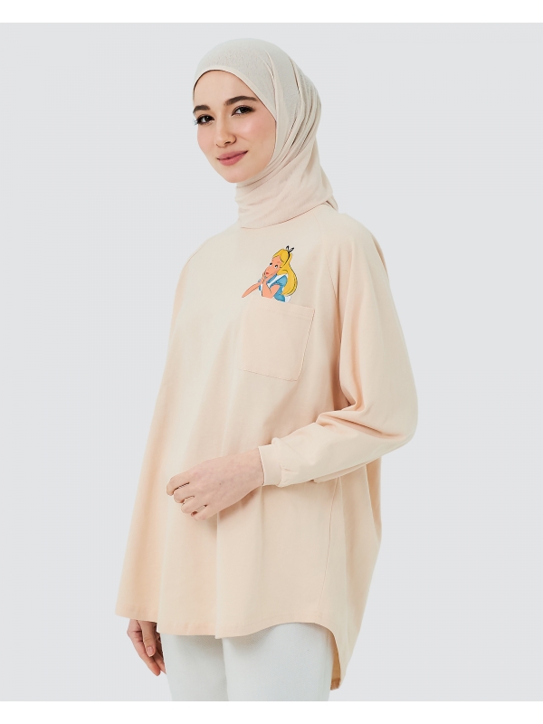 DISNEY X NAELOFAR - ALICE IN WONDERLAND ALICE TOP