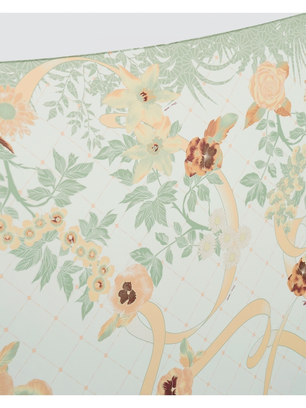 DISNEY X NAELOFAR - ALICE IN WONDERLAND SQUARE - DUSTY GREEN