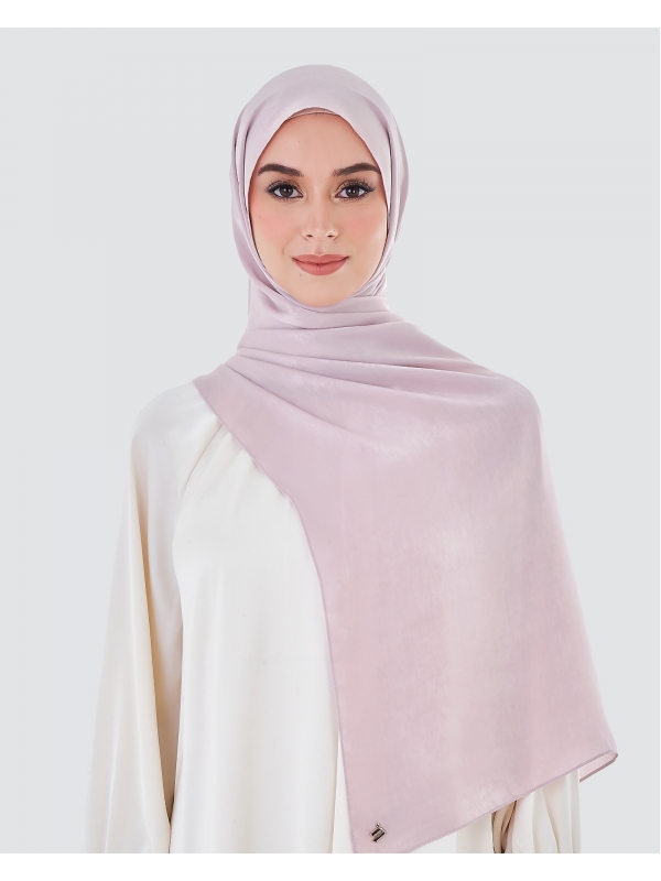 ASHA SATIN SHAWL - ORCHID