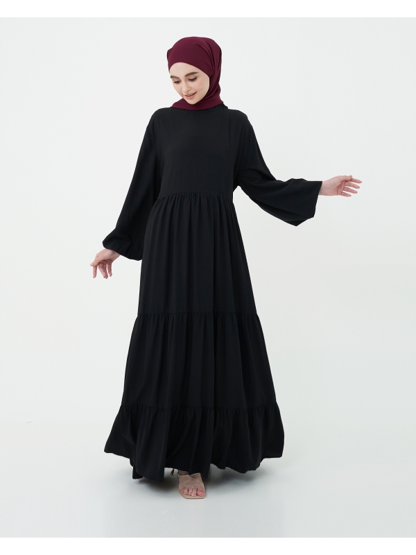 GARDEN PARTY - DIANA DRESS - BLACK