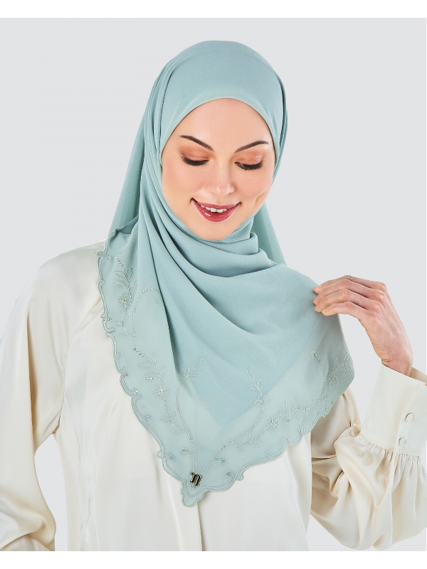 INDAH CRYSTAL SQUARE - SOFT BLUE