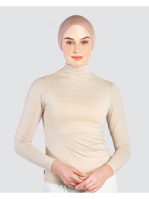 NWEAR LONG SLEEVE TOP - NUDE