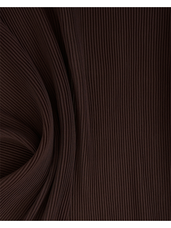 PIYA PLEATED TRIANGLE - DARK BROWN