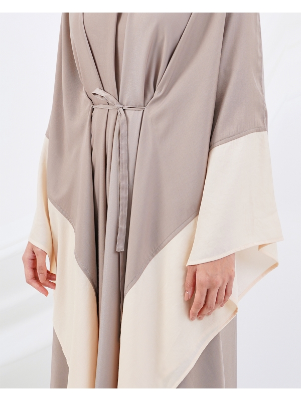 RESORT LOUNGE KAFTAN - TAUPE