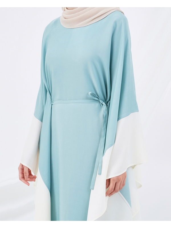RESORT LOUNGE KAFTAN - TURQUOISE