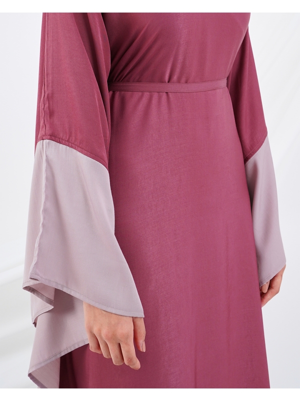 RESORT LOUNGE KAFTAN - RASPBERRY