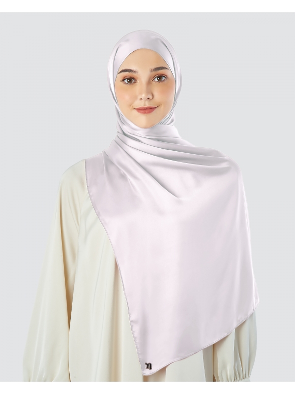 SWARA SATIN SHAWL - SOFT VIOLET