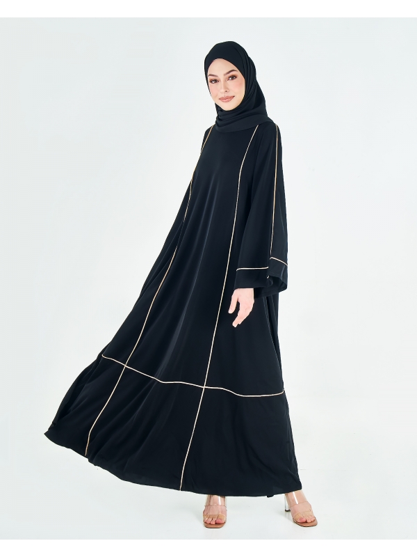 AALIYAH ABAYA - BLACK