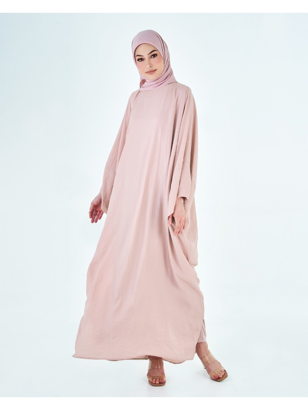 X-PRESS KAFTAN DRESS - ROSE TAN