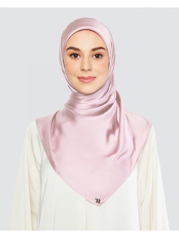 SWARA SATIN SQUARE - SOFT PINK