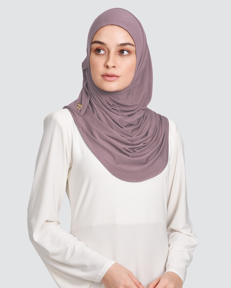 (NEW) BABES LOOP - MEDIUM DUSTY PURPLE