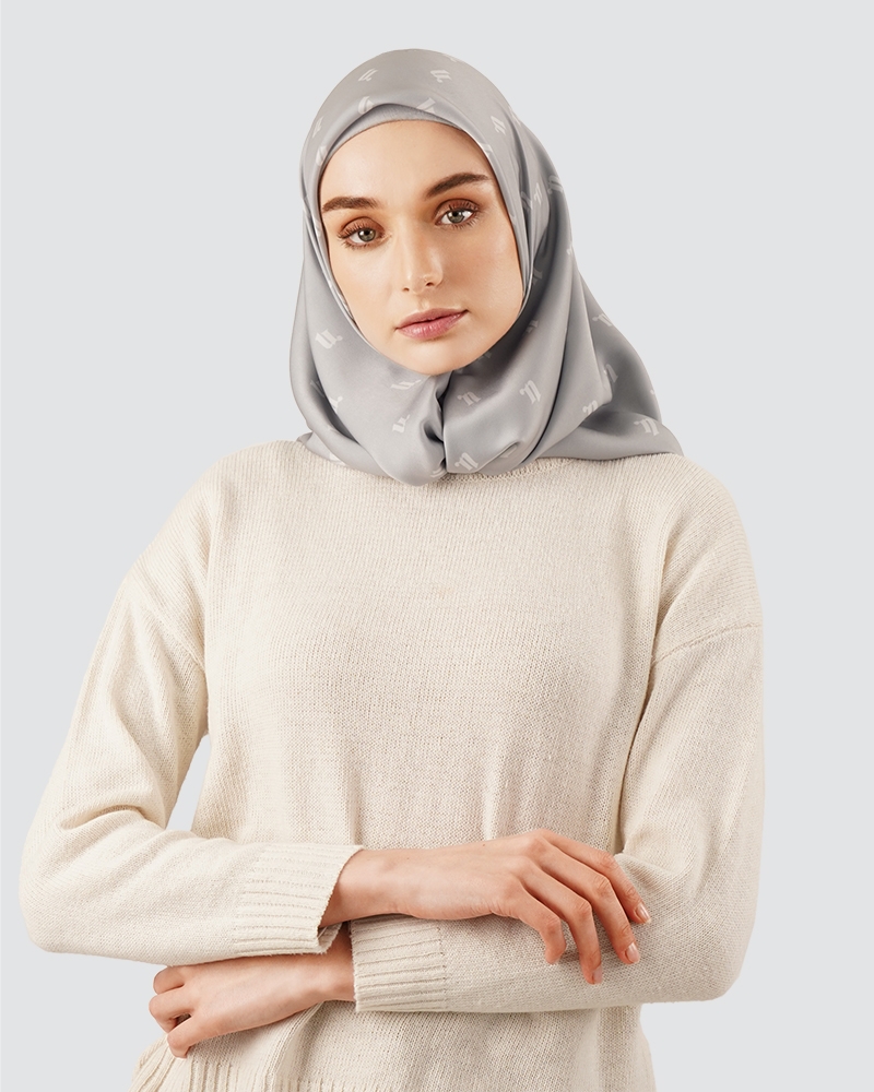 GO FAR MODA - VERY LIGHT GREY-CYAN (SQUARE)