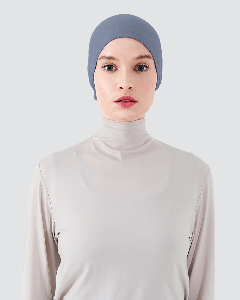 INNER TIE-BACK BASIC - DUSTY GREY BLUE