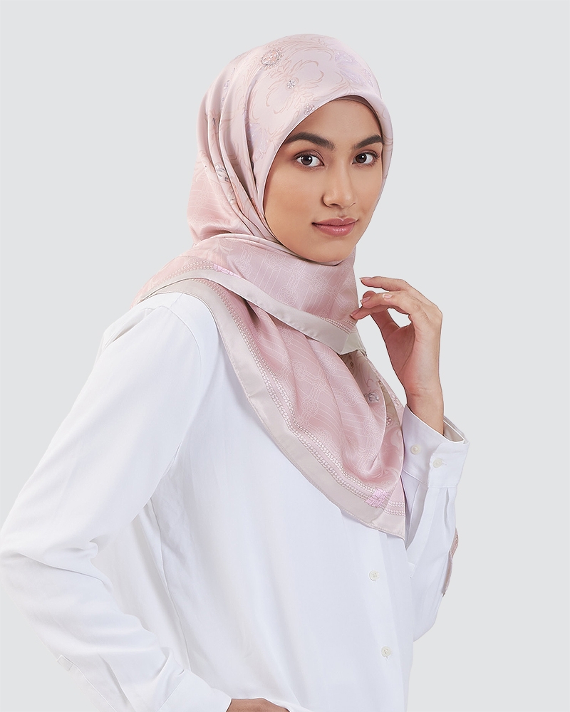 JEWEL SQUARE - ROSE QUARTZ