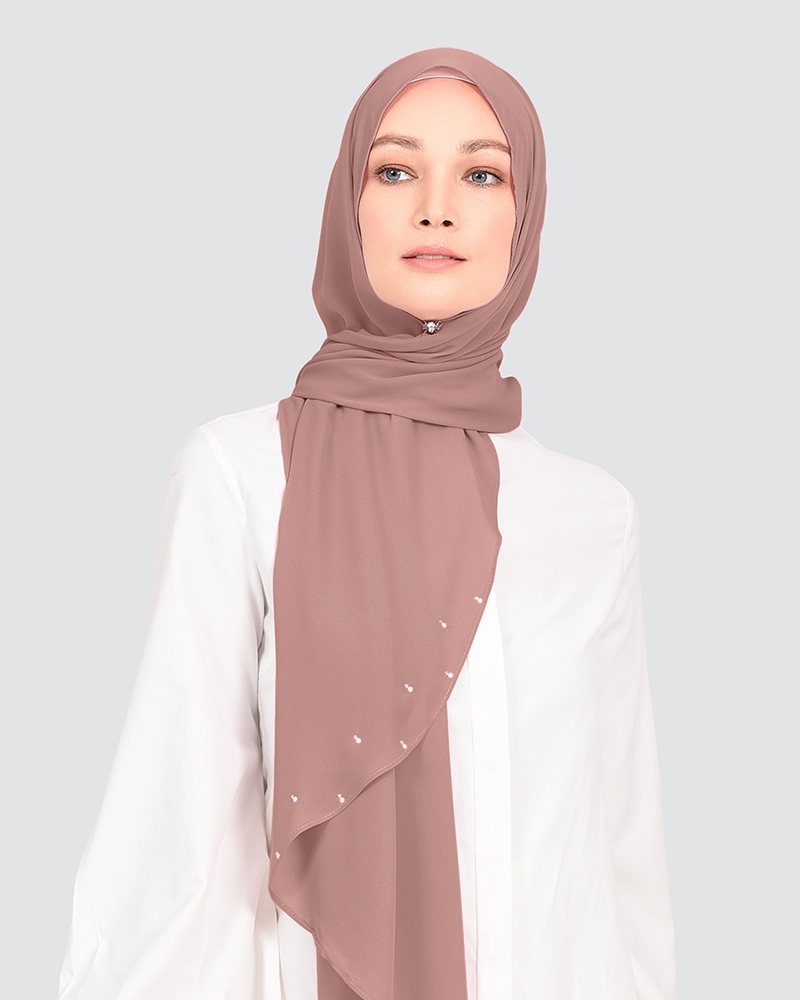 LADY WARDA - MEDIUM DUSTY PINK-RED