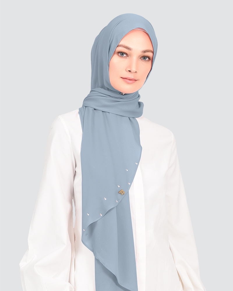 LADY WARDA - DARK POWDER BLUE