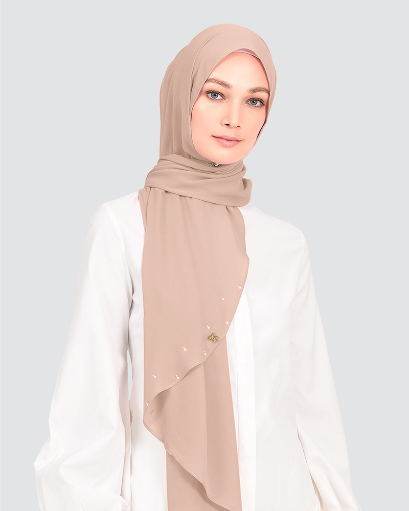 LADY WARDA - LIGHT PEACH - ORANGE