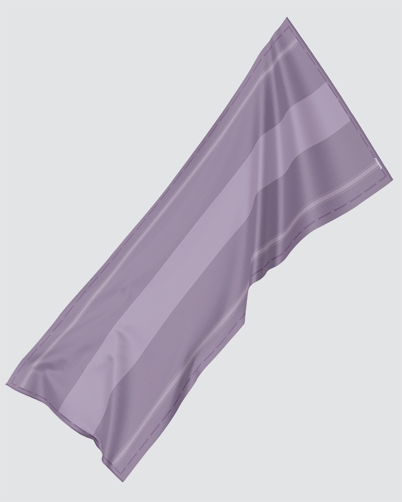 AIRI PRINTED SHAWL - POWDERY GRAPE-GREY