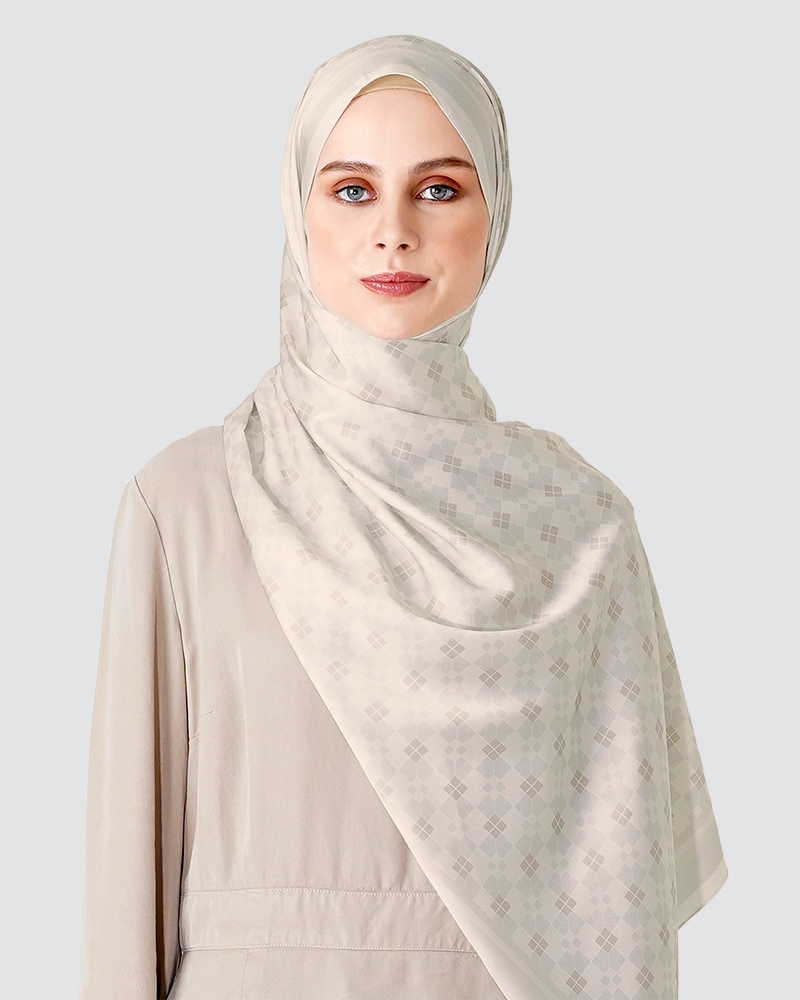 NOVA SHAWL - LIGHT SMOKE