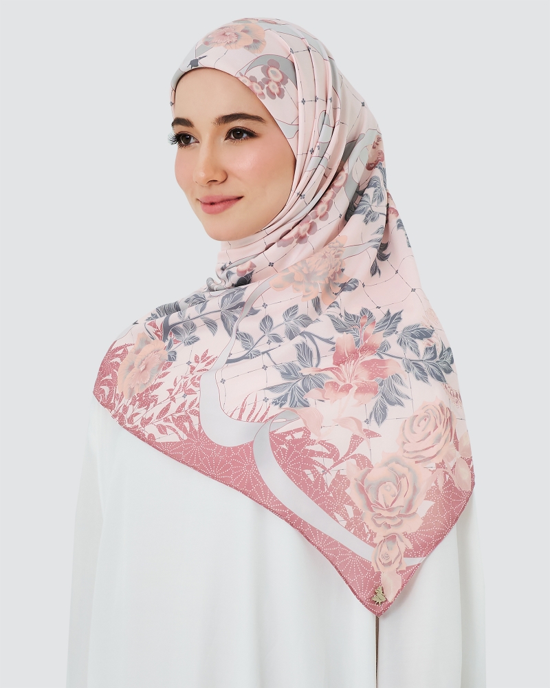 DISNEY X NAELOFAR - ALICE IN WONDERLAND SQUARE - PINK