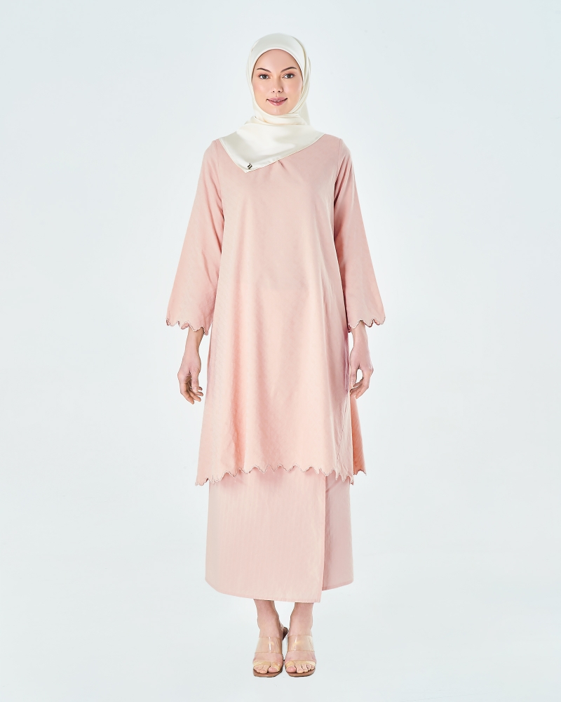 AZALEA KURUNG SET - MELON PINK