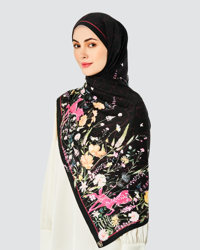 DISNEY X NAELOFAR BAMBI SHAWL - MIDNIGHT