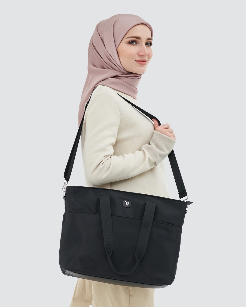 THE CARRYALL BAG - MOM'S EDITION - BLACK