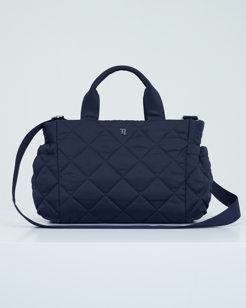 THE CARRYALL BAG - QUILTED EDITION - NAVY BLUE