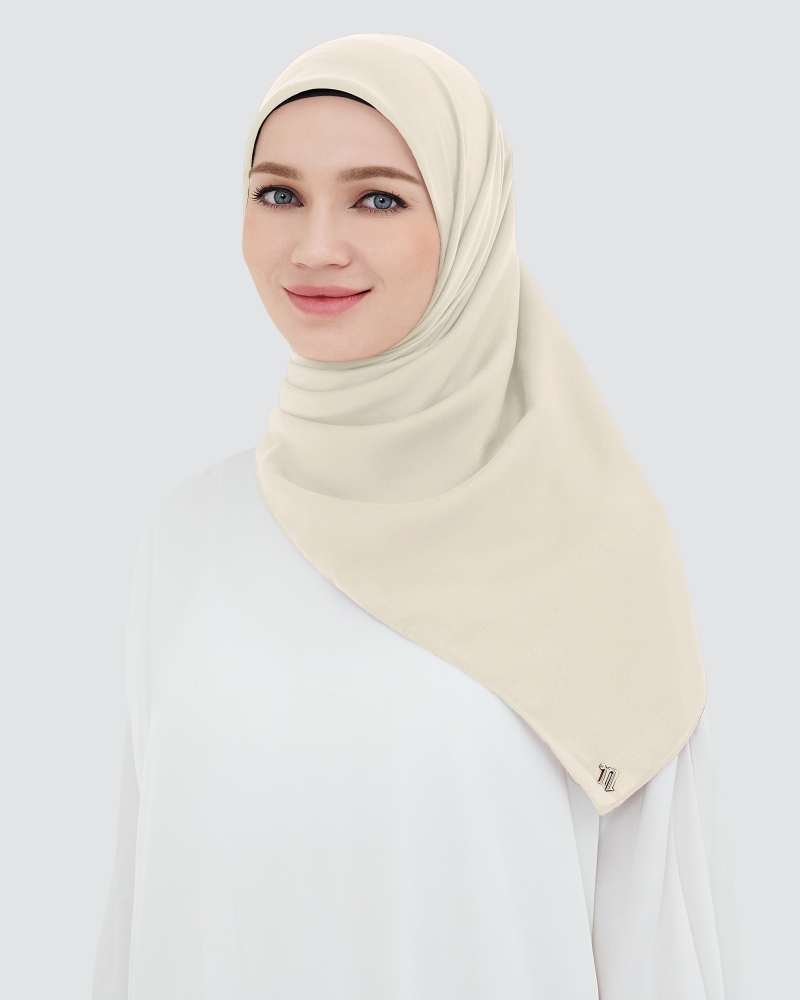 COTTON VOILE SQUARE - CREAM