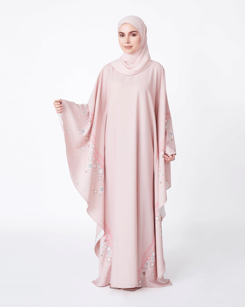 ECHO GEOMETRIC KAFTAN - PINK