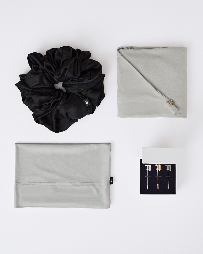 FIRST HIJAB KIT - SOPHIA - SILVER