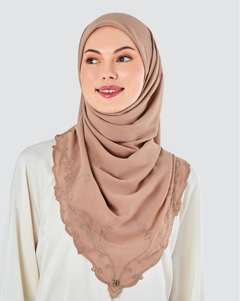 INDAH CRYSTAL SQUARE - BROWN