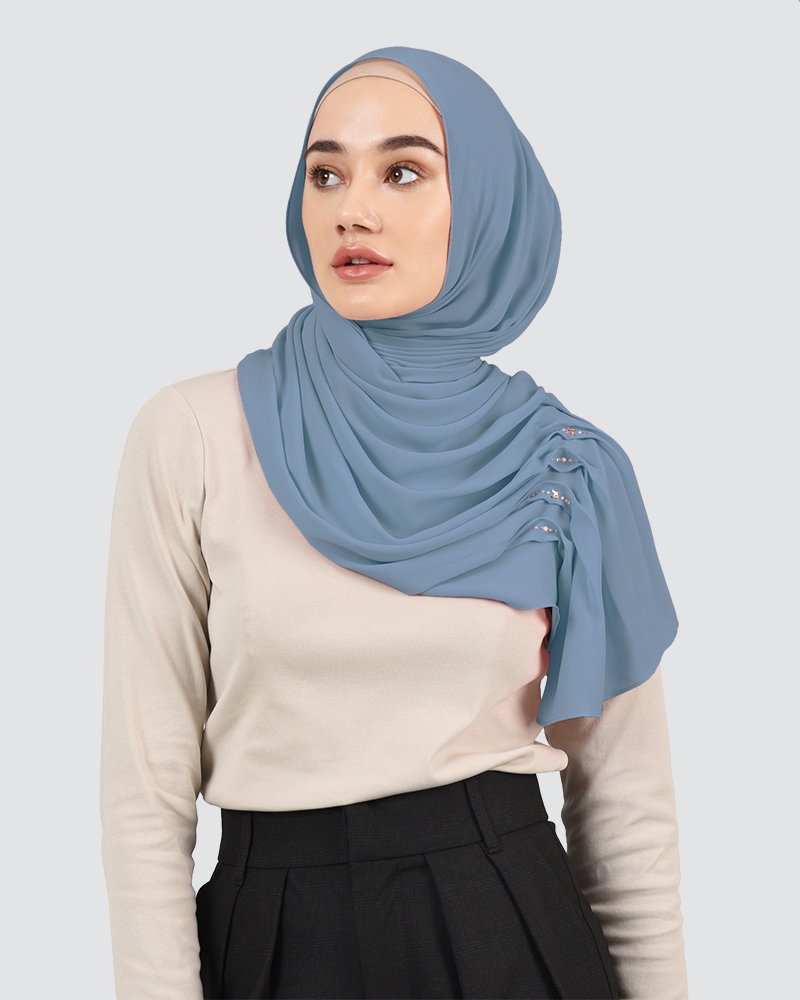 LANA - DUSTY DENIM BLUE