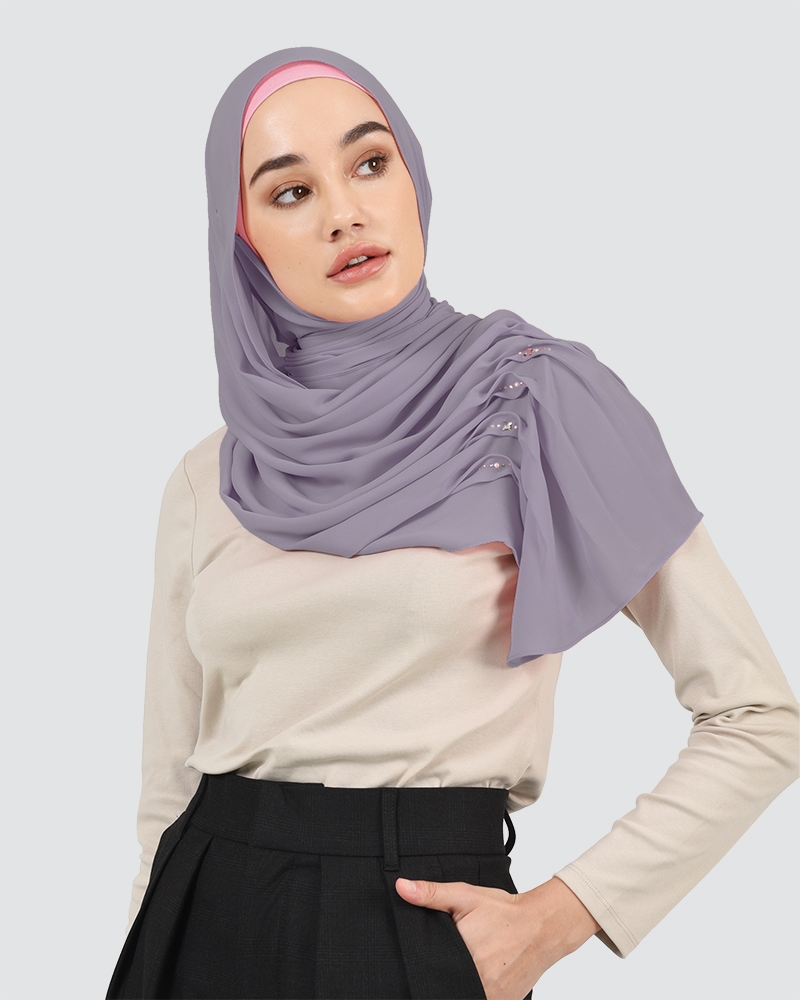 LANA - SMOKEY LAVENDER PURPLE