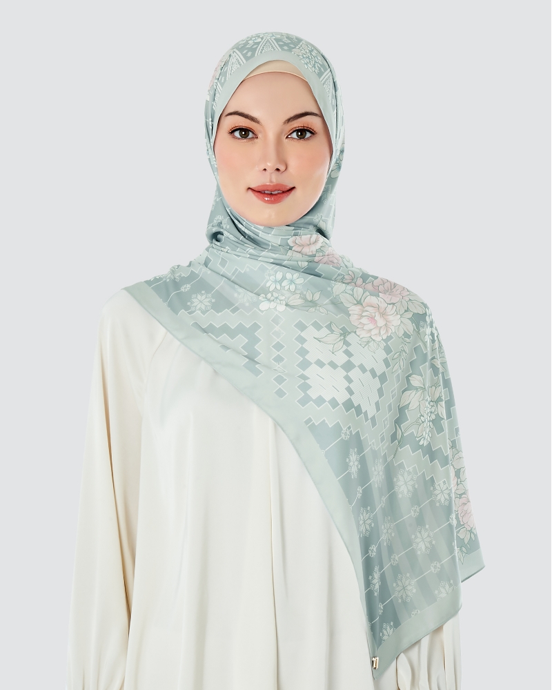 MASTURA SHAWL - SEAFOAM