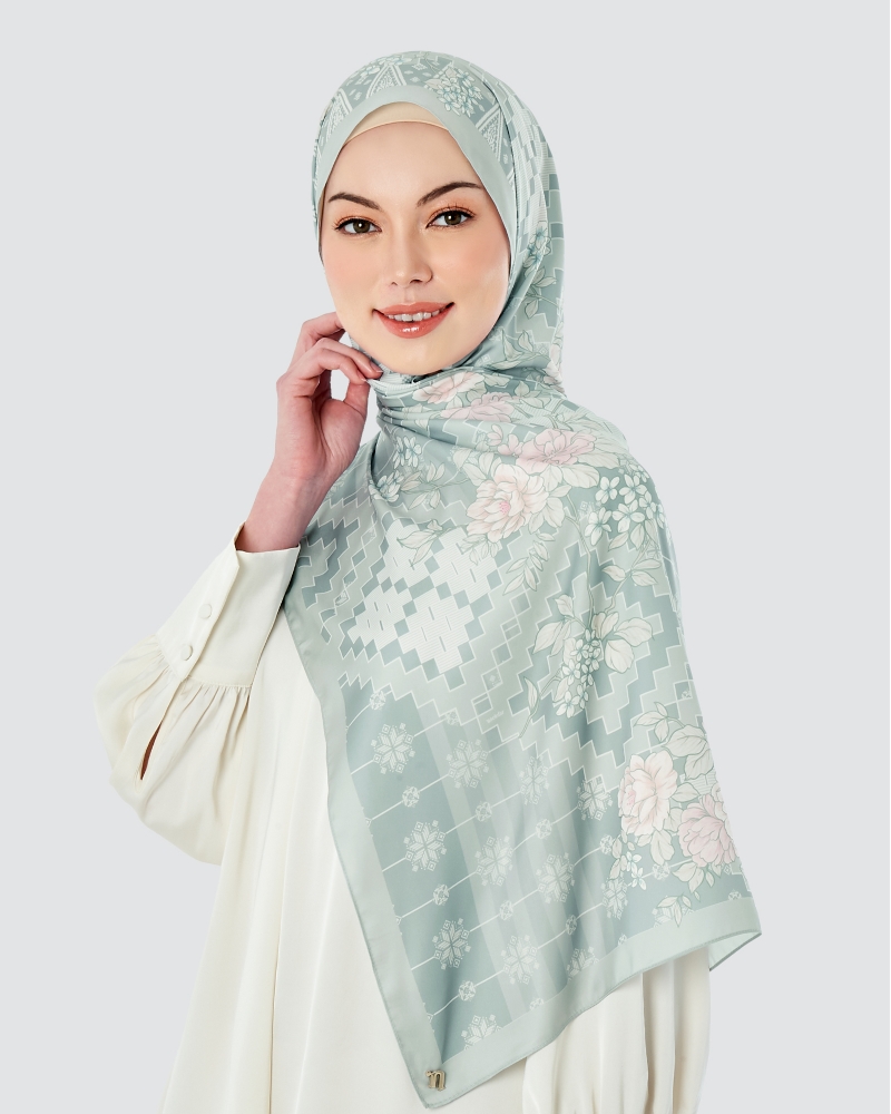 MASTURA SHAWL - SEAFOAM