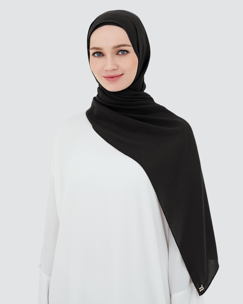 MILDA SHAWL - BLACK