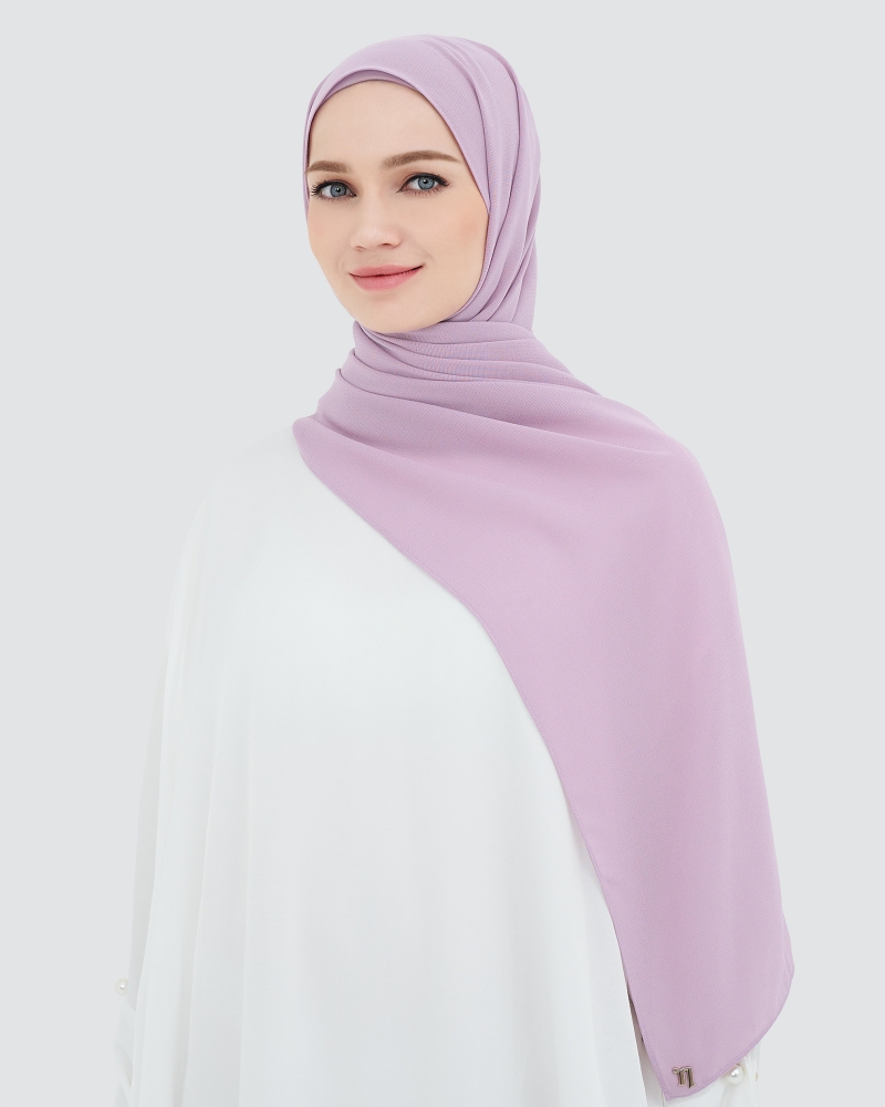 MILDA SHAWL - LIGHT PINK-PURPLE