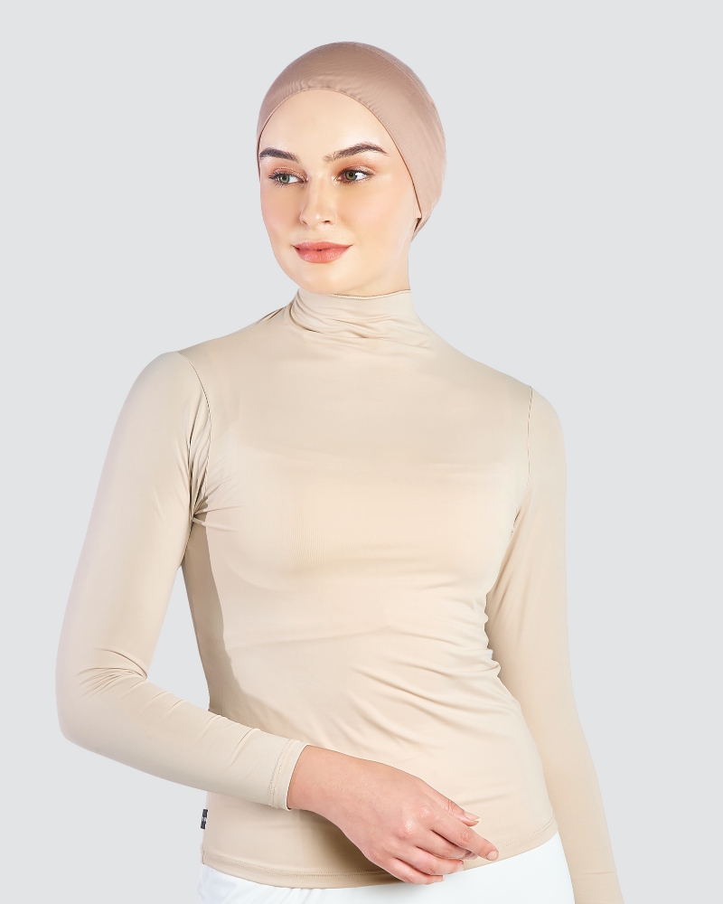 NWEAR LONG SLEEVE TOP - NUDE