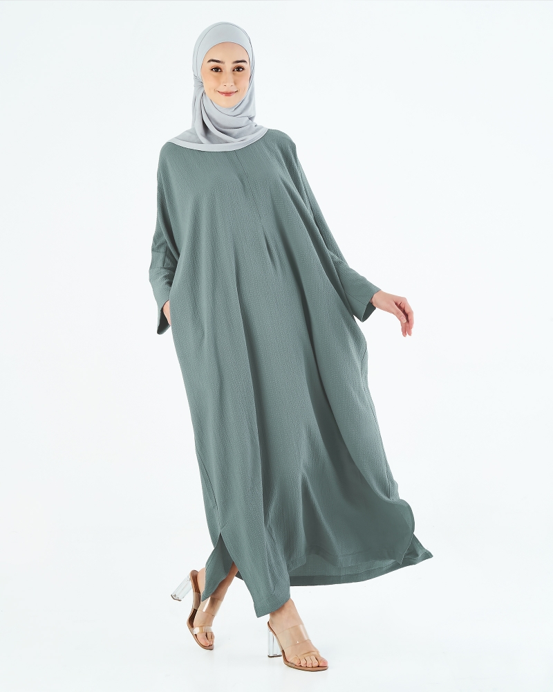 X-PRESS OVERSIZED DRESS - DARK GREY