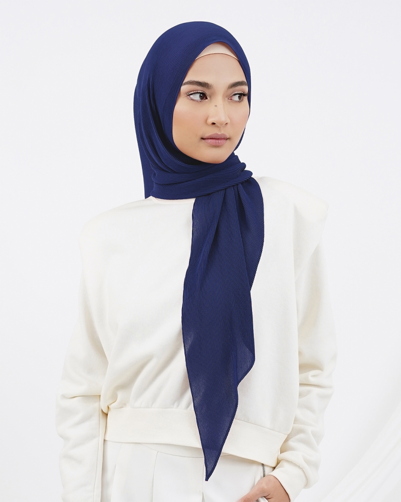 PIYA PLEATED TRIANGLE - ROYAL BLUE