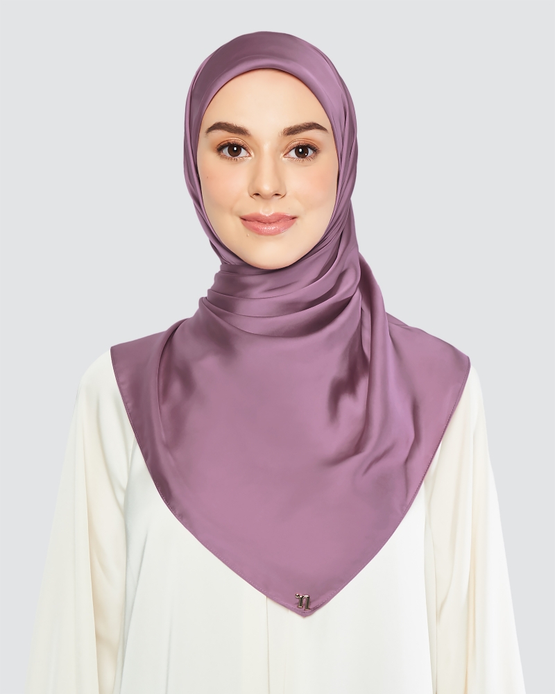 SWARA SATIN SQUARE - PURPLE
