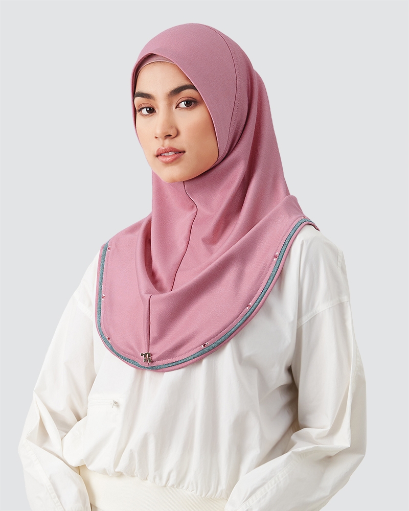 THALIA - DUSTY RED-PINK
